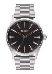 Nixon The Sentry 38 SS Gray Rose Gold