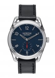 Nixon The C39 Leather Black / Red