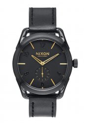 Nixon The C39 Leather Black / Gold