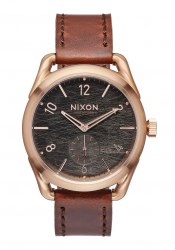 Nixon The C39 Leather Rose Gold / Brown