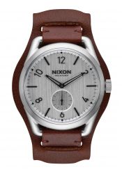 Nixon The C39 Leather Black / Brown Cuff