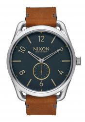 Nixon The C45 Leather Navy / Saddle