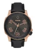 The Ranger Leather Rose Gold / Gunmetal Sunray Herrenuhr