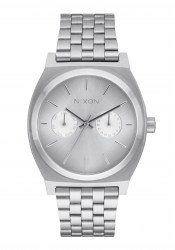 Nixon The Time Teller Deluxe All Silver