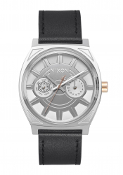 Nixon The Time Teller Deluxe Leather Star Wars Phasma Black