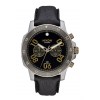 The Ranger Chrono Leather Black Brass