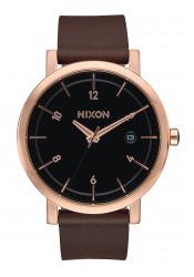 Nixon The Rollo 38 Rose Gold / Black