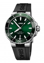 Oris Herrenuhr Aquis Date Automatik-Taucheruhr