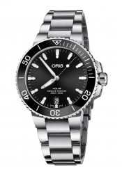 Oris Herrenuhr Aquis Date Automatik-Taucheruhr