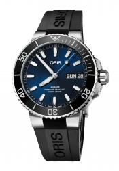 Oris Herrenuhr Aquis Big Day-Date Automatik-Taucheruhr