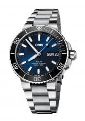Oris Herrenuhr Aquis Big Day-Date Automatik-Taucheruhr