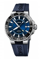 Oris Herrenuhr Aquis GMT Date