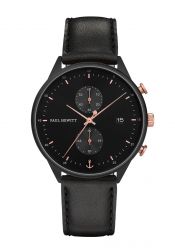 Paul Hewitt The Chrono Line Black Sunray Leder Schwarz