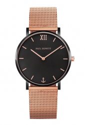 Paul Hewitt The Sailor Line Black Rose Gold Damenuhr