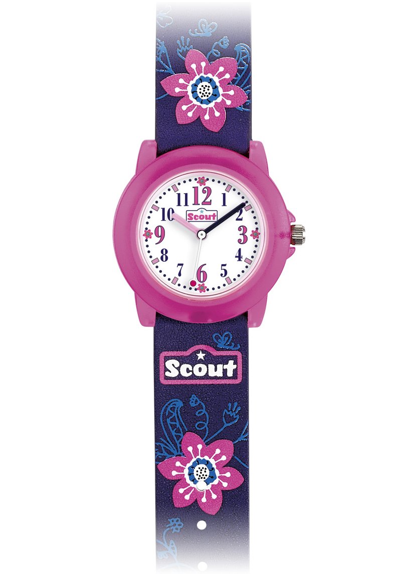 Kinderuhr Crystal Blüten