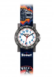 Scout Kinderuhr Wolf