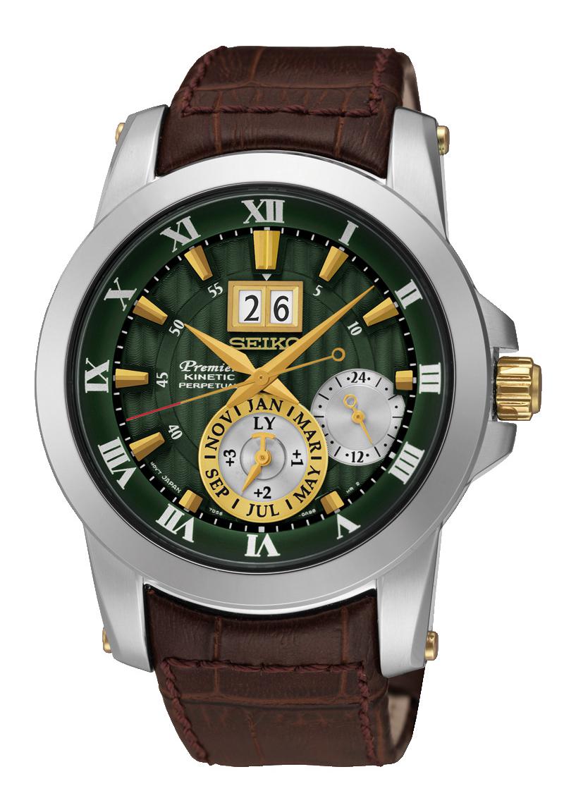 seiko novak djokovic special edition premier kinetic perpetual