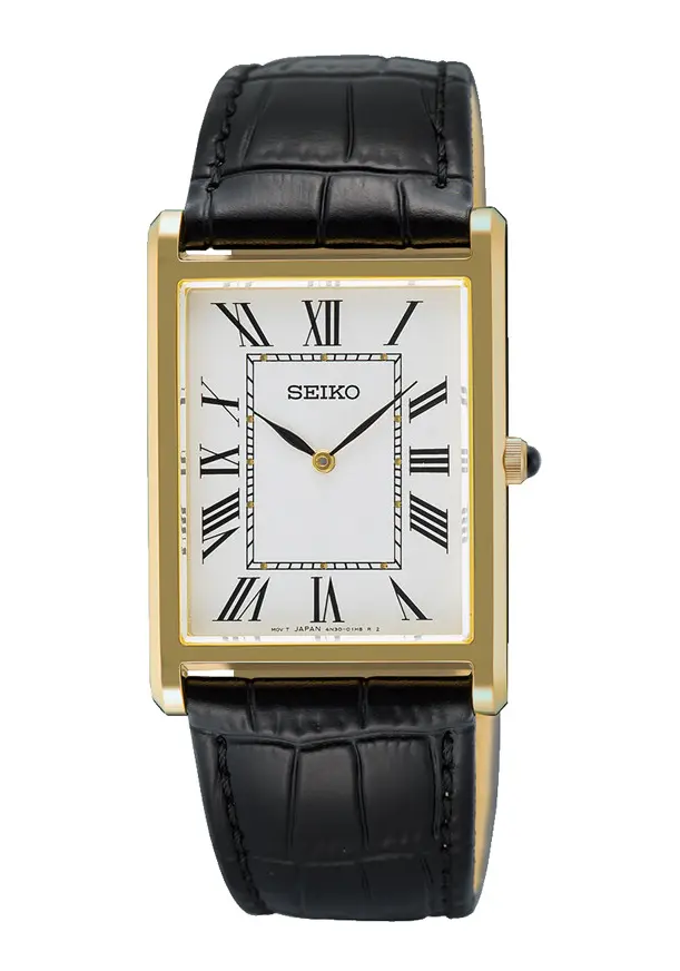 Herrenuhr Klassik Quarz gold