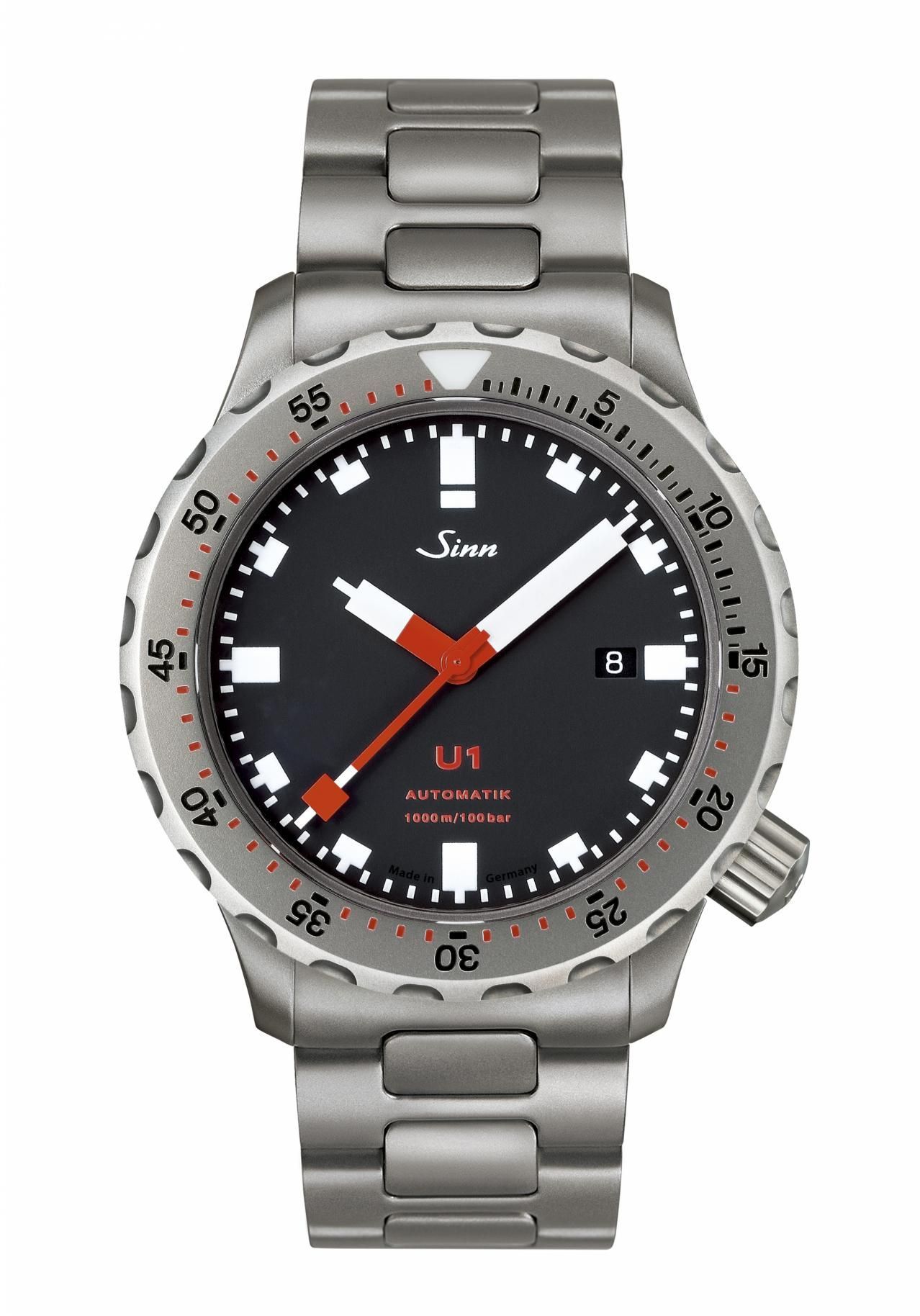 Taucheruhr U1 mit Tegiment Option