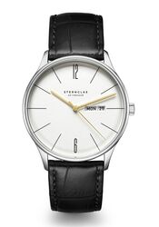 Sternglas Berlin metrosilber Herrenuhr