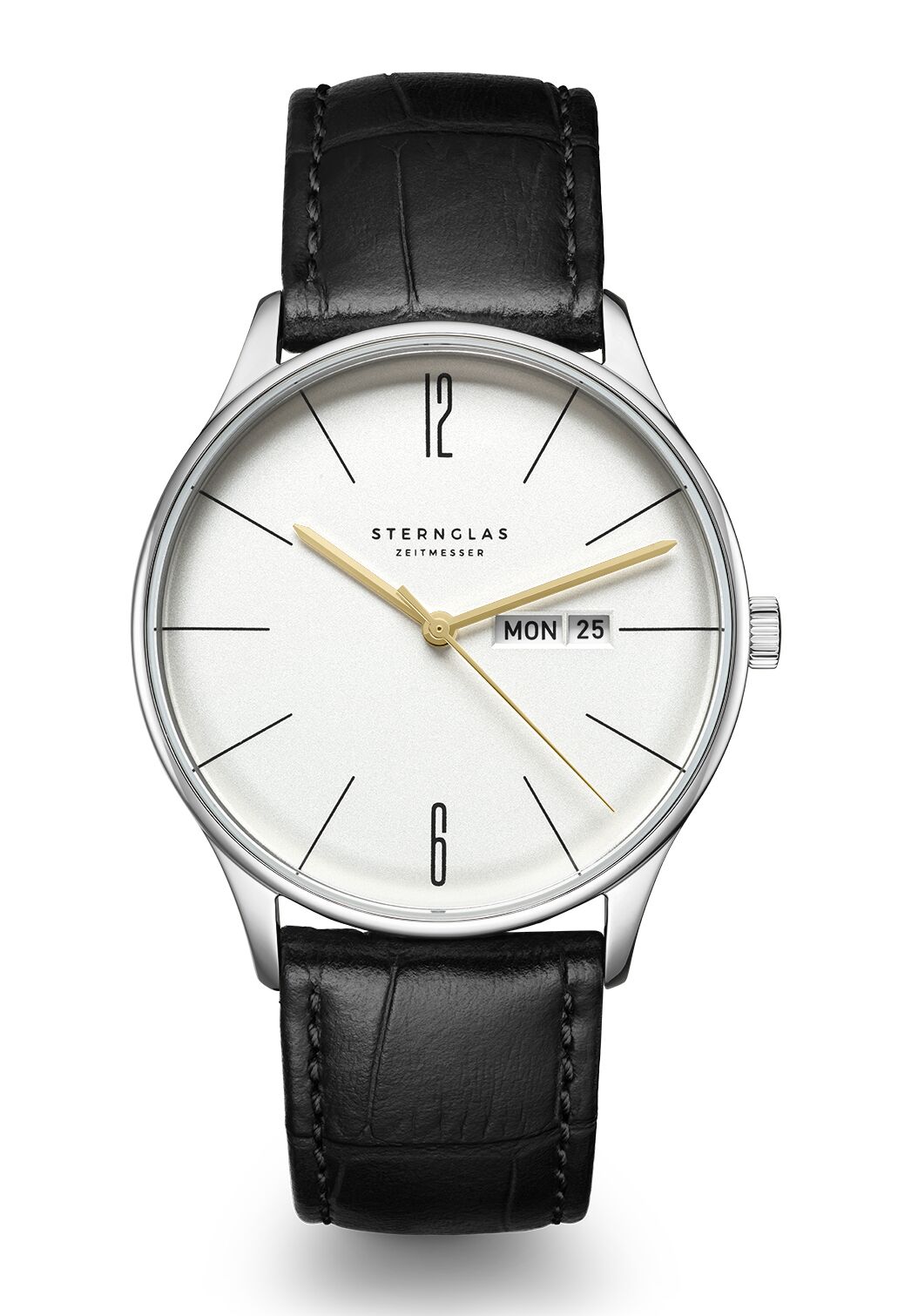 Berlin metrosilber Herrenuhr