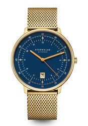 Sternglas Hamburg gold Quarz Milanaise