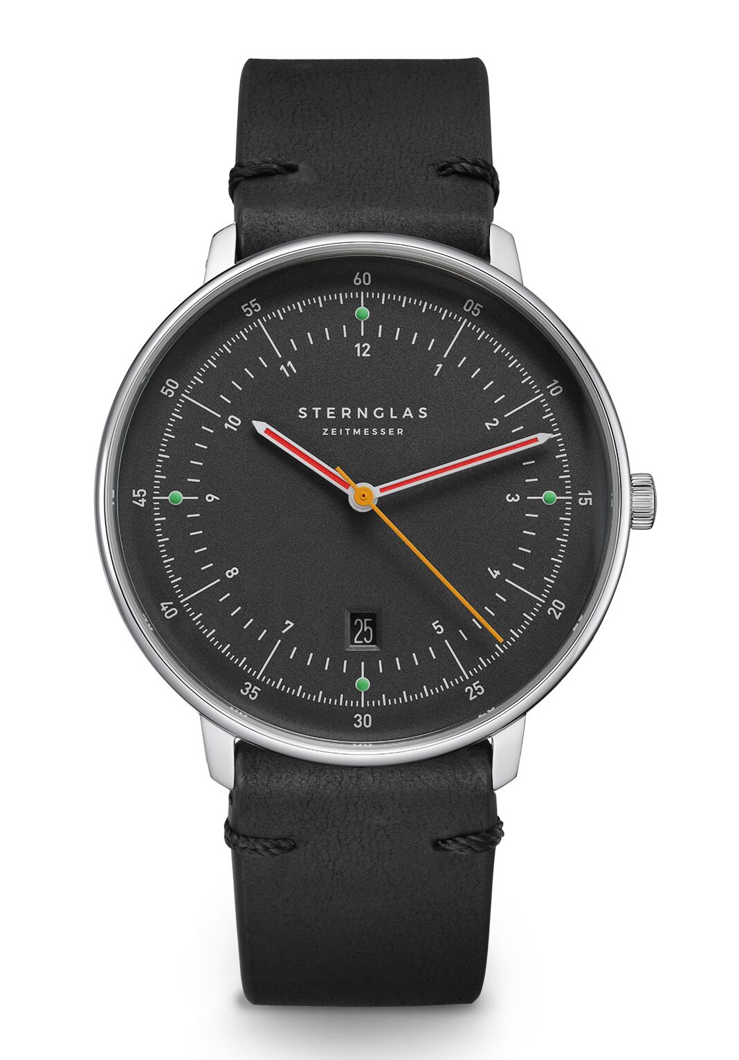 Hamburg neugraphit Quarzuhr