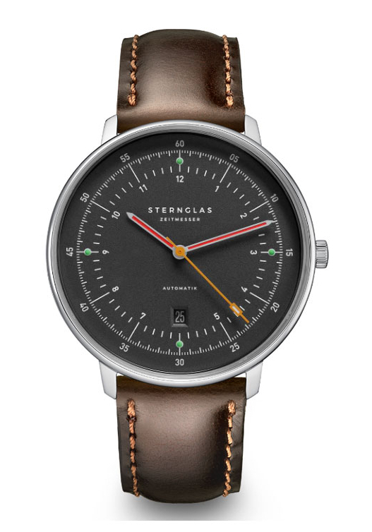 Hamburg Automatikuhr Neugraphit