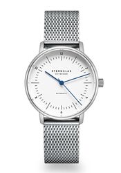 Sternglas Naos XS Automatik Milanaise silber
