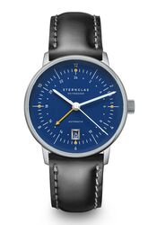 Sternglas Naos Pro GMT Automatik blau Bridle schwarz