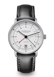 Sternglas Naos Pro GMT Automatik weiß Bridle schwarz