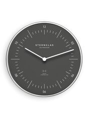 Sternglas Wanduhr Naos Funk grau