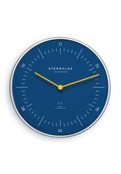 Sternglas Wanduhr Naos Funk küstenblau