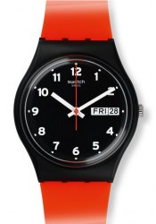 Swatch Red Grin Herrenuhr