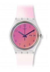 Swatch Ultrafushia Armbanduhr