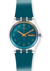 Swatch Blue Away Armbanduhr