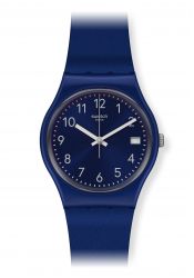 Swatch Silver In Blue Herrenuhr