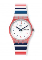 Swatch Sea Barcode Armbanduhr