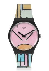 Swatch Swatch x MoMA Composition In Oval With Color