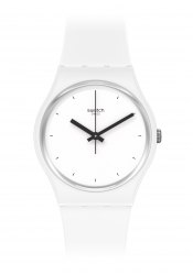 Swatch Gent Bioceramic Think Time White