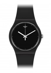 Swatch New Gent Bioceramic Think Time Black