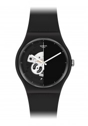 Swatch New Gent Bioceramic Live Time Black