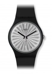 Swatch Silver Shield Armbanduhr