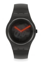 Swatch New Gent Lacquered Black Blur