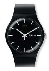 Swatch Mono Black Armbanduhr
