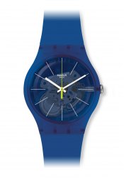 Swatch Blue Sirup Lacquered Armbanduhr