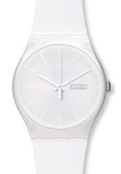 Swatch White Rebel Herrenuhr