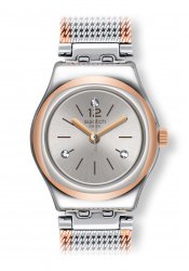 Swatch Full Silver Jacket Armbanduhr