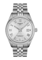 Tissot Ballade Automatik Chronometer 39mm silber