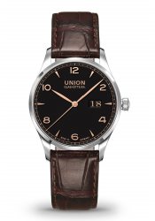 Union Glashütte SA. Noramis Großdatum Herrenuhr Automatik